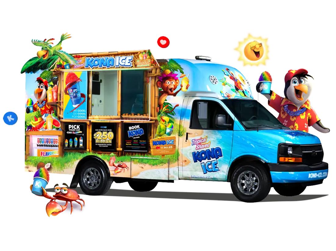 Kona Ice truck